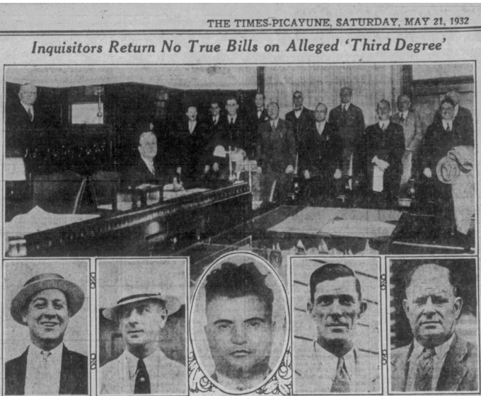 The “Third Degree” Thirties in New Orleans